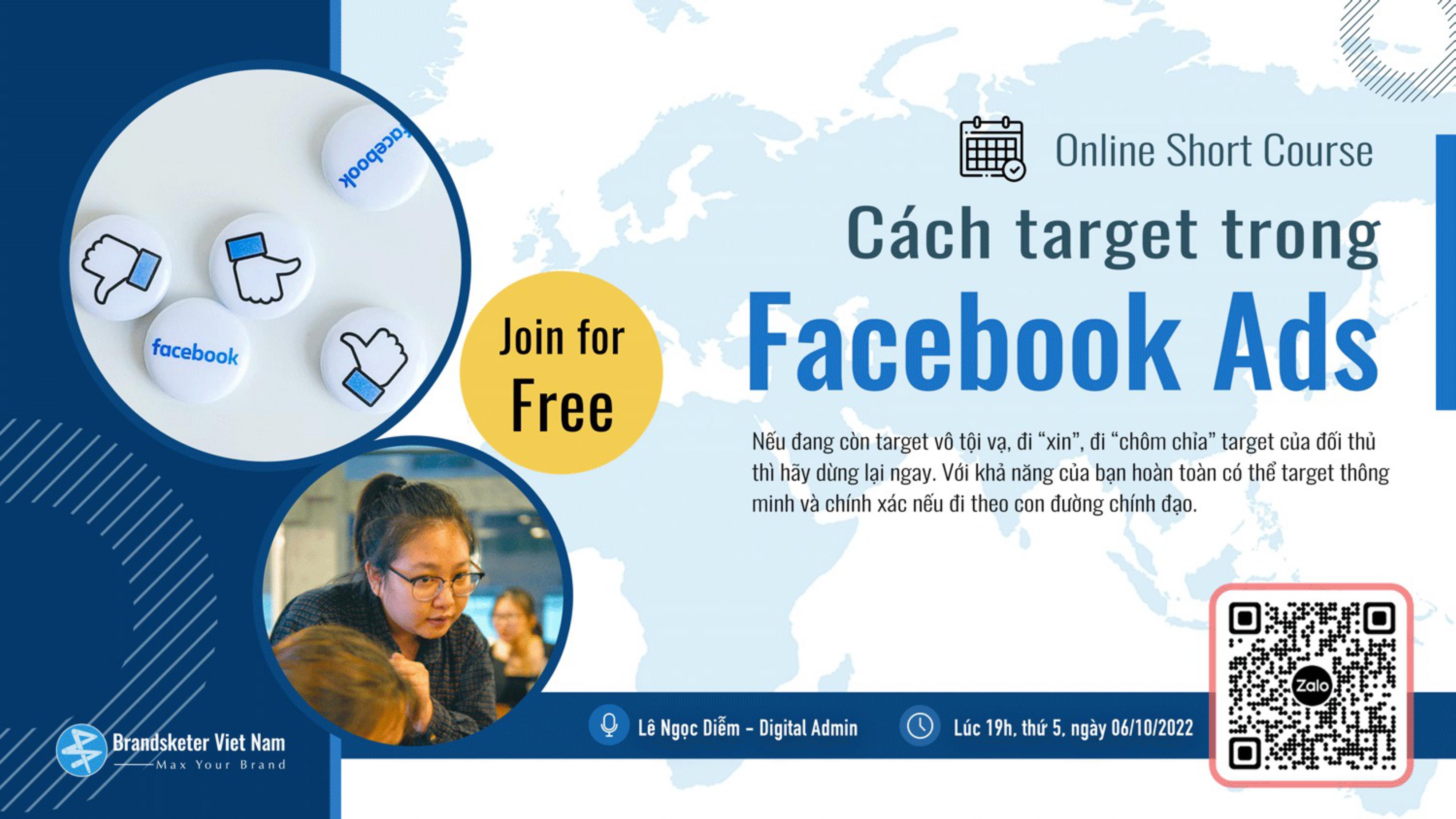 Cách target trong Facebook Ads