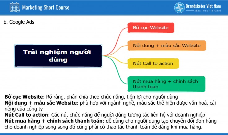 Xem lại : Short Course - Cách chạy quảng cáo Google Ads cho người mới bắt đầu   