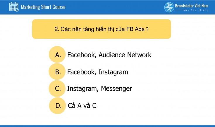 Xem lại : Short Course - Cách chạy quảng cáo Google Ads cho người mới bắt đầu   